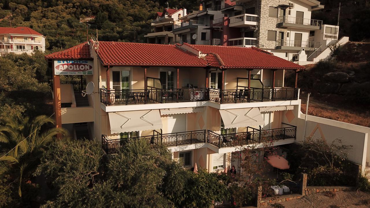 Studios Apollon Chrysi Ammoudia Exterior foto